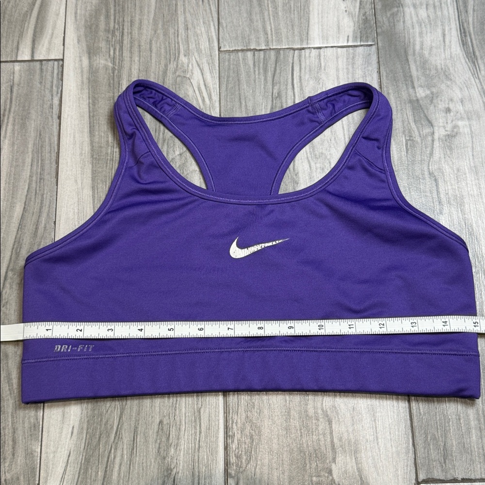 Nike Women's Vibrant Purple Sports Bra - Picture 3 of 4